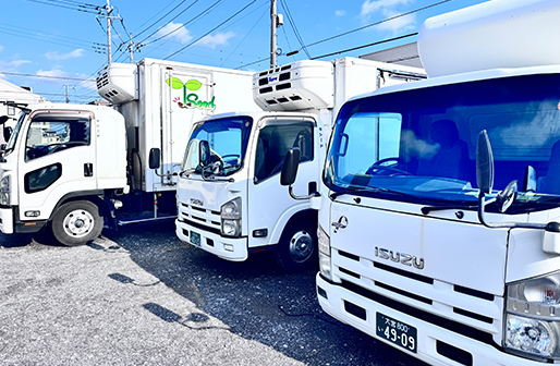 トラック車列